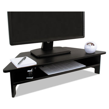 Victor® Dc050 High Rise Collection Monitor Stand, 27" X 11.5" X 6.5" To 7.5", Black, Supports 40 Lbs freeshipping - TVN Wholesale